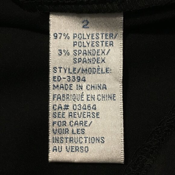 NWT Black Bandage Cross Bust Sleeveless Top - Picture 8 of 13